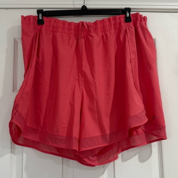 Athleta Pants - Athleta Women's Plus 3X Hot Pink Athletic Shorts Running Yoga Fitness
